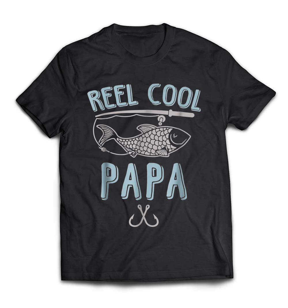 Reel Cool Papa Fishing T-Shirt: Celebrate Your Love for Fishing with Style